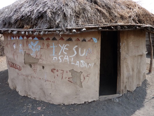 Maasai hut