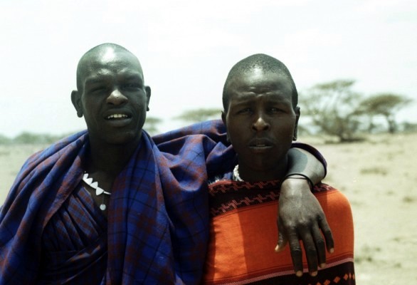 Maasai men