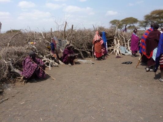 Maasai village