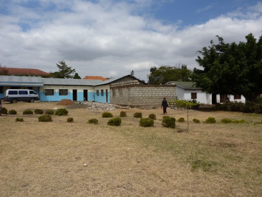 Original School building on right